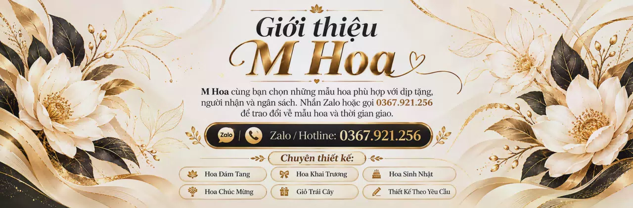 Ảnh bìa Shop hoa tươi Xã Lai Hoà Cần Thơ - Thêm sắc hoa cho ngày vui